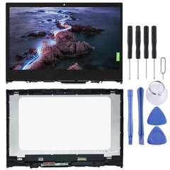1366 x 768px LCD Screen and Digitizer Full Assembly With Frame for Lenovo Yoga 520-14IKB, For Lenovo Yoga 520-14IKB 1366 x 768px