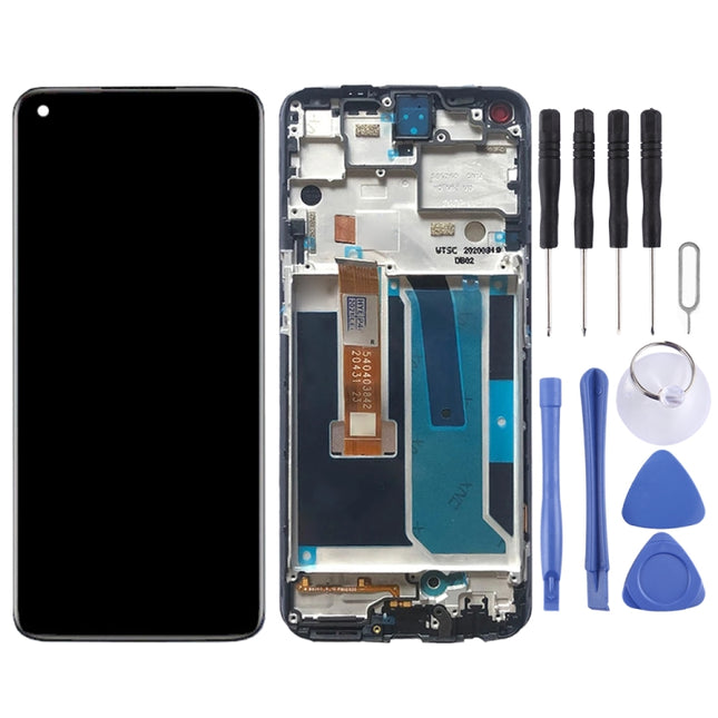 For OnePlus Nord N10 5G BE2029 Digitizer Full Assembly with Frame OEM LCD Screen