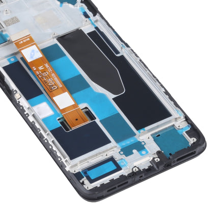 LCD Screen and Digitizer Full Assembly With Frame for OPPO Realme X50 5G RMX2144, For OPPO Realme X50 5G