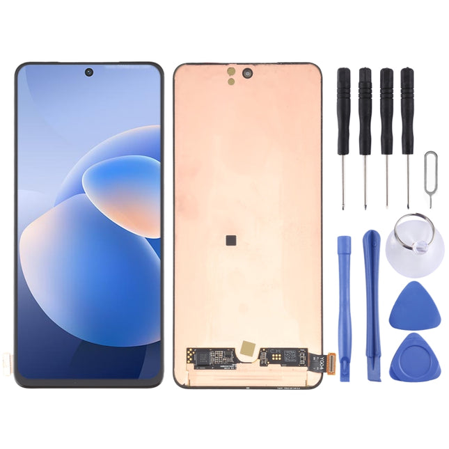 Original AMOLED Material LCD Screen and Digitizer Full Assembly for vivo X60 / X60 (China) V2046A / X60t V2085A / X60s V2059A / X70 V2133A, V2104 V2045, For vivo X60 (Original)