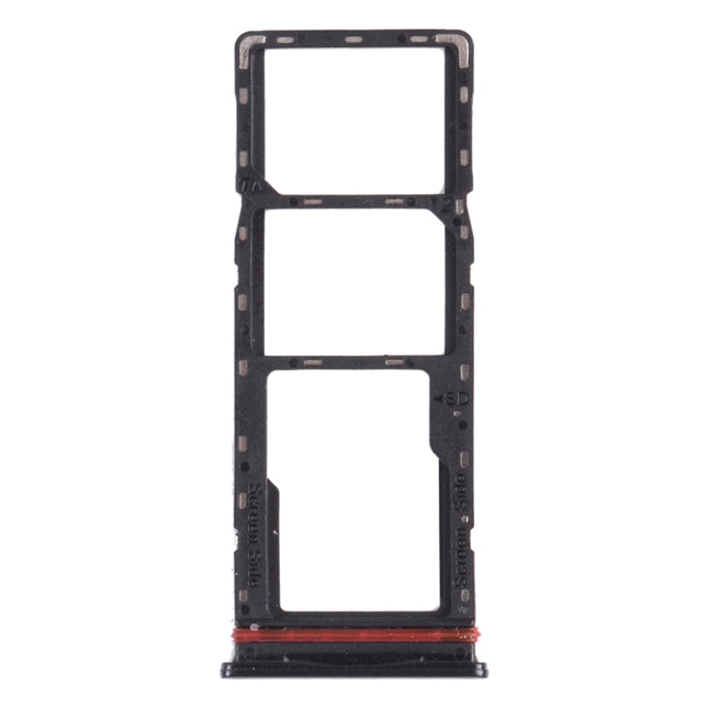 For infinix Hot 10 Play / Smart 5(India) X688C X688B SIM Card Tray + SIM Card Tray + Micro SD Card Tray, For infinix Hot 10 Play