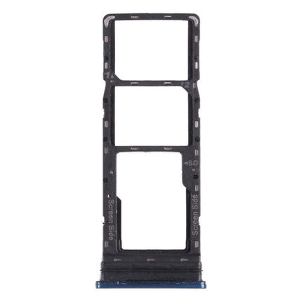 For infinix Smart 5 X657 X657C SIM Card Tray + SIM Card Tray + Micro SD Card Tray, For infinix Smart 5