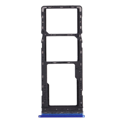 For Tecno Spark 4 / Camon 12 KC2 KC8 CC7 SIM Card Tray + SIM Card Tray + Micro SD Card Tray, For Tecno Spark 4
