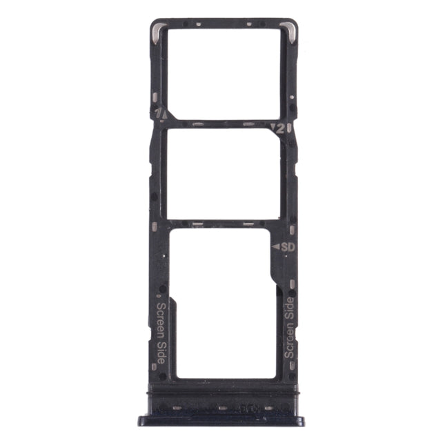 For Tecno Spark 5 Air KD6a SIM Card Tray + SIM Card Tray + Micro SD Card Tray, For Tecno Spark 5 Air