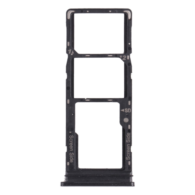 For Tecno Spark 5 Pro KD7 SIM Card Tray + SIM Card Tray + Micro SD Card Tray, For Tecno Spark 5 Pro, For Tecno Spark 5 Pro (Orange), For Tecno Spark 5 Pro (Green)
