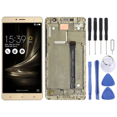 LCD Screen and Digitizer Full Assembly With Frame for Asus Zenfone 3 Deluxe ZS550KL Z01FD