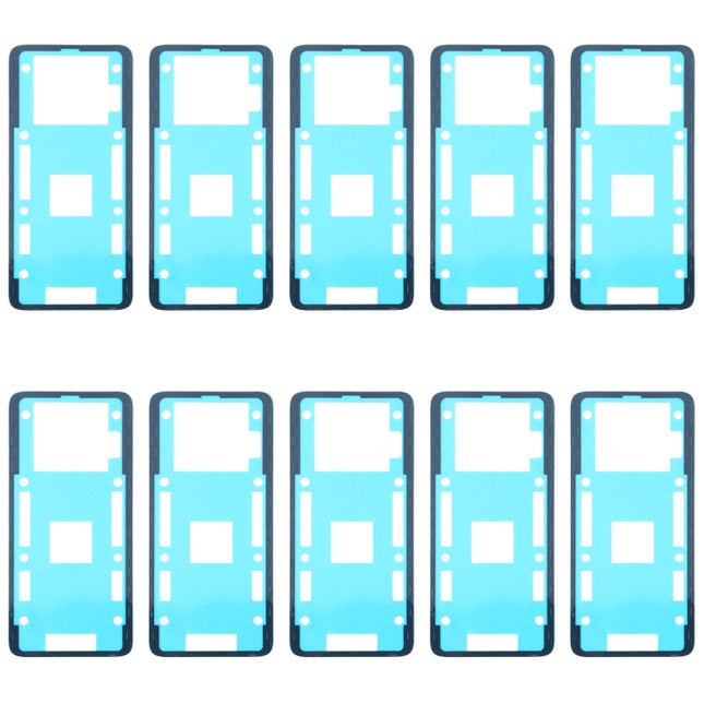 10 PCS Back Housing Cover Adhesive for Xiaomi Redmi Note 9S / Redmi Note 9 Pro(india) / Redmi Note 9 Pro Max