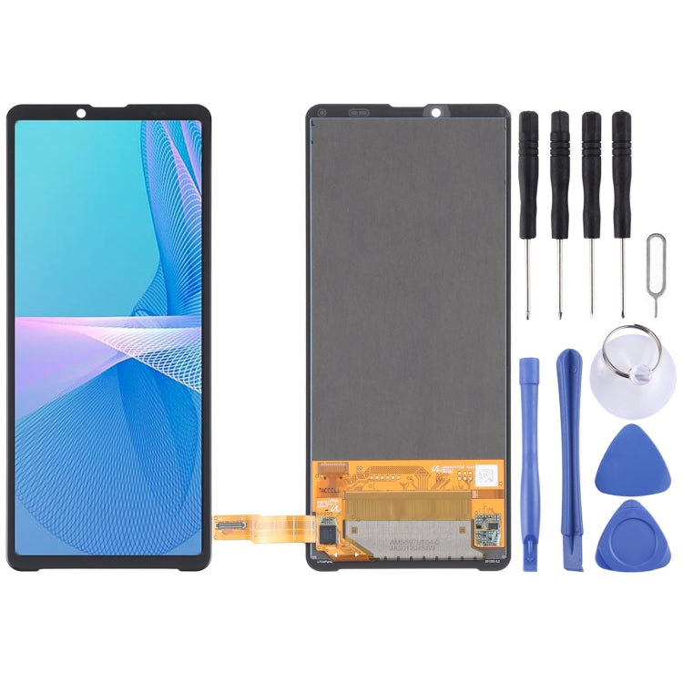Original LCD Screen and Digitizer Full Assembly for Sony Xperia 10 III