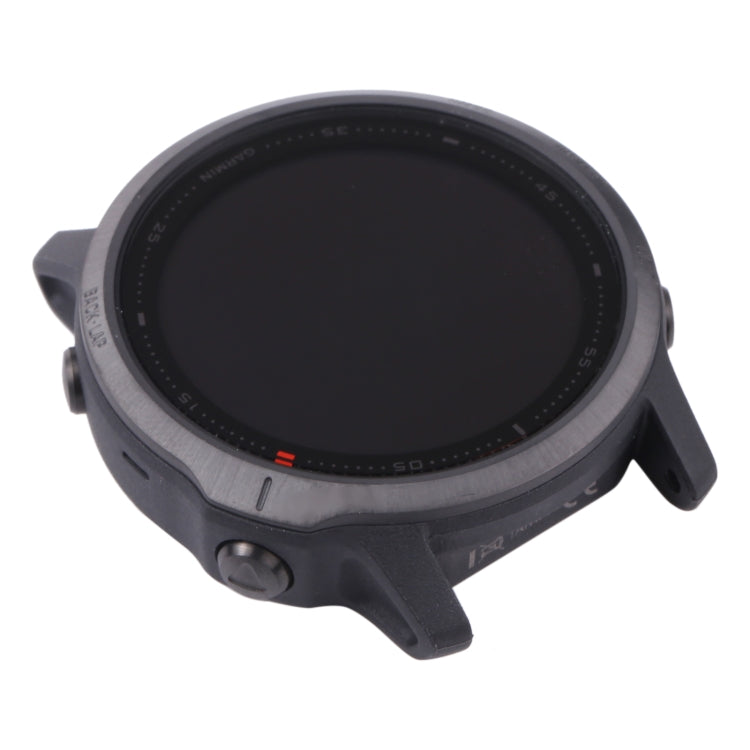 LCD Screen and Digitizer Full Assembly With Frame for Garmin Fenix 6S