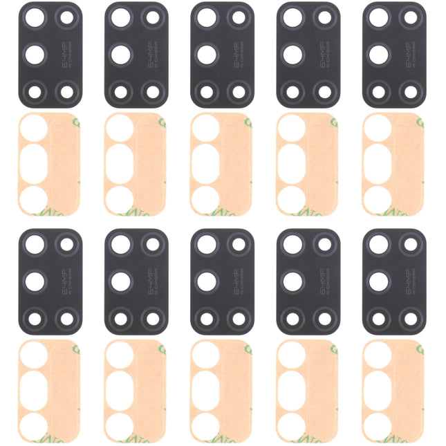 For OPPO Realme 7i  RMX2103 10pcs Back Camera Lens