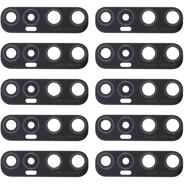 For OPPO Reno3 Pro 10pcs Back Camera Lens, For OPPO Reno3 Pro