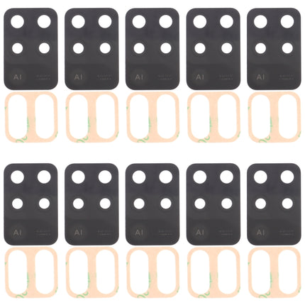 For OPPO Reno5 Lite CPH2205 10pcs Back Camera Lens, For OPPO Reno5 Lite