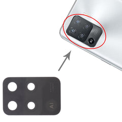 For OPPO Reno5 Lite CPH2205 10pcs Back Camera Lens, For OPPO Reno5 Lite