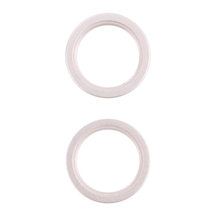 2 PCS Rear Camera Glass Lens Metal Outside Protector Hoop Ring for iPhone 13, For iPhone 13 (Outside), For iPhone 13