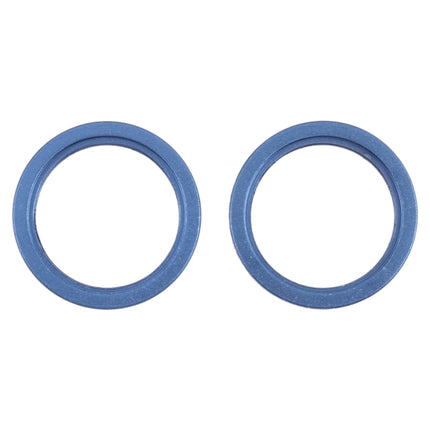 2 PCS Rear Camera Glass Lens Metal Outside Protector Hoop Ring for iPhone 13, For iPhone 13 (Outside), For iPhone 13