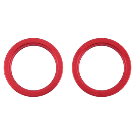 2 PCS Rear Camera Glass Lens Metal Outside Protector Hoop Ring for iPhone 13, For iPhone 13 (Outside), For iPhone 13