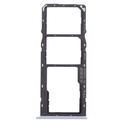 For OPPO Realme C12 RMX2189  SIM Card Tray + SIM Card Tray + Micro SD Card Tray, For OPPO Realme C12