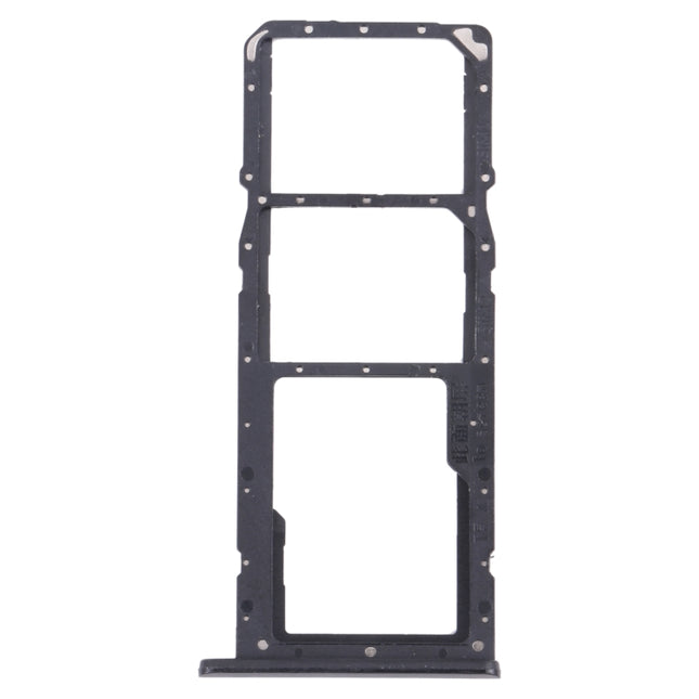 For OPPO Realme C21 / Realme C21Y RMX3201,RMX3261  SIM Card Tray + SIM Card Tray + Micro SD Card Tray, For OPPO Realme C21