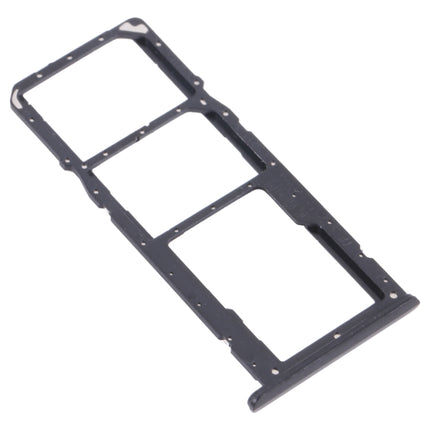 For OPPO Realme C21 / Realme C21Y RMX3201,RMX3261  SIM Card Tray + SIM Card Tray + Micro SD Card Tray, For OPPO Realme C21