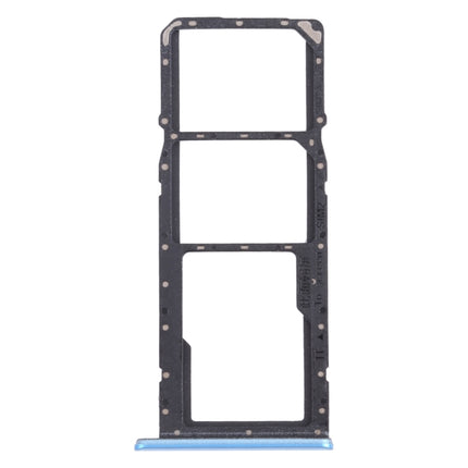 For OPPO Realme C21 / Realme C21Y RMX3201,RMX3261  SIM Card Tray + SIM Card Tray + Micro SD Card Tray, For OPPO Realme C21