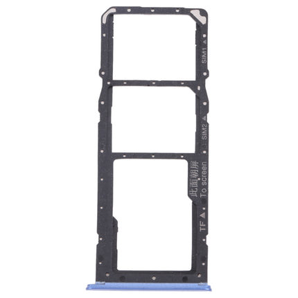 For OPPO Realme 7 (Asia) RMX2151, RMX2163  SIM Card Tray + SIM Card Tray + Micro SD Card Tray, For OPPO Realme 7 (Asia)