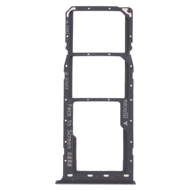 For OPPO Realme 6 Pro RMX2061, RMX2063  SIM Card Tray + SIM Card Tray + Micro SD Card Tray, For OPPO Realme 6 Pro