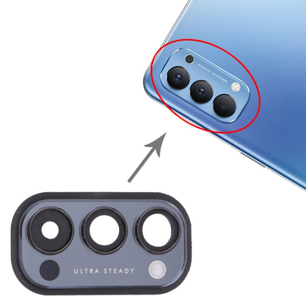 For OPPO Reno4 5G PDPM00, PDPT00, CPH2091  Camera Lens Cover, For OPPO Reno4 5G, For OPPO Reno4 5G (Red)