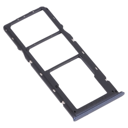 For OPPO A15 CPH2185  SIM Card Tray + SIM Card Tray + Micro SD Card Tray, For OPPO A15