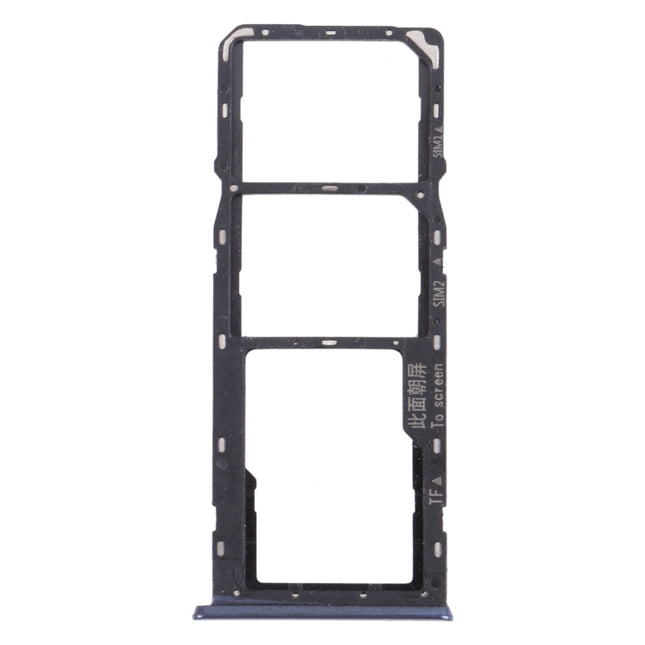 For OPPO A15s CPH2179  SIM Card Tray + SIM Card Tray + Micro SD Card Tray, For OPPO A15s
