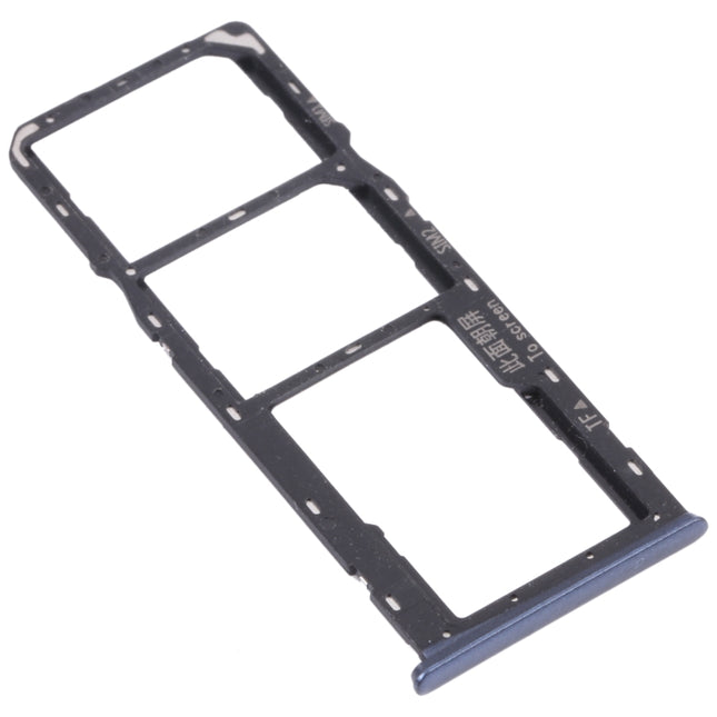 For OPPO A15s CPH2179  SIM Card Tray + SIM Card Tray + Micro SD Card Tray, For OPPO A15s