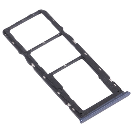 For OPPO A15s CPH2179  SIM Card Tray + SIM Card Tray + Micro SD Card Tray, For OPPO A15s