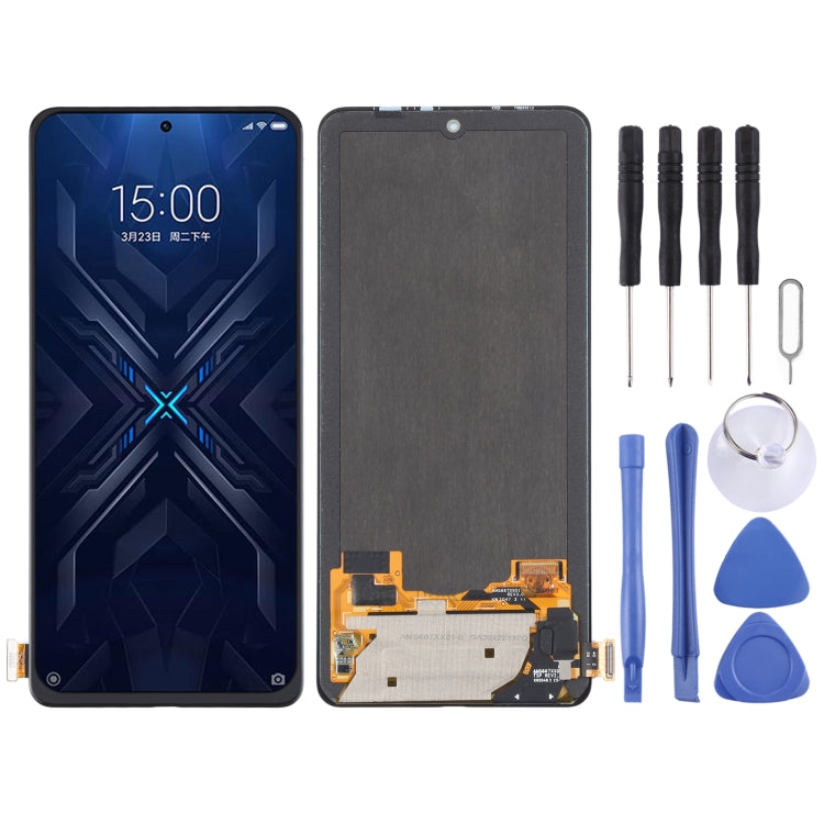 Super AMOLED Original LCD Screen and Digitizer Full Assembly for Xiaomi Black Shark 4 / Black Shark 4 Pro SHARK PRS-H0, SHARK PRS-A0