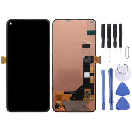 OLED HDR LCD Screen and Digitizer Full Assembly for Google Pixel 5A 5G 2021, For Google Pixel 5A 5G(OEM)