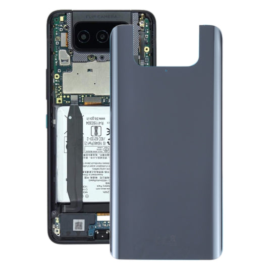 Glass Battery Back Cover with Adhesive for Asus Zenfone 8 Flip ZS672KS, For Asus Zenfone 8 Flip ZS672KS