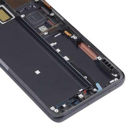 AMOLED Material LCD Screen and Digitizer Full Assembly With Frame for Xiaomi Mi Note 10 Lite M2002F4LG , For Xiaomi Mi Note 10 Lite (AMOLED)