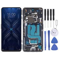 Original LCD Screen and Digitizer Full Assembly With Frame for Xiaomi Black Shark 4 / Black Shark 4 Pro SHARK PRS-H0, SHARK PRS-A0, For Xiaomi Black Shark 4 (Original)