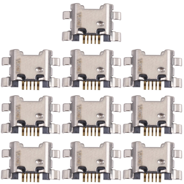 10 PCS Charging Port Connector for Honor 9A, For Honor 9A