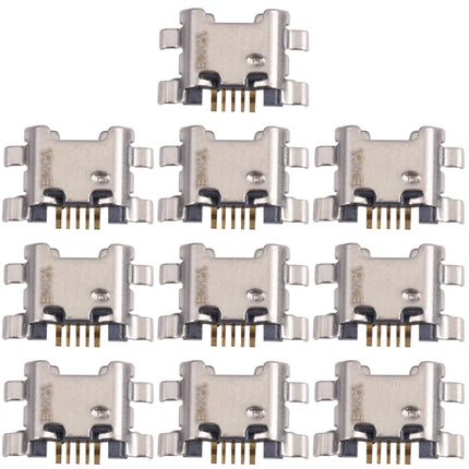 10 PCS Charging Port Connector for Huawei Enjoy 9e, For Huawei Enjoy 9e