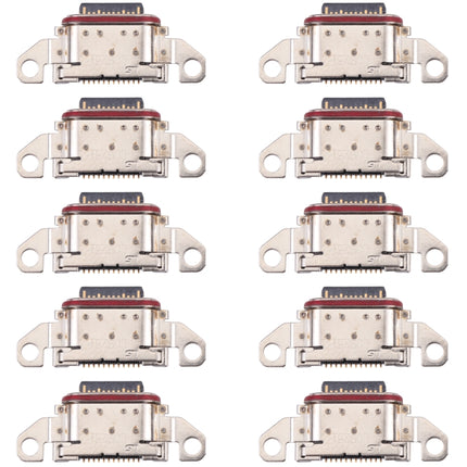 10 PCS Charging Port Connector for LG Velvet 5G / Velvet 4G / Velvet 5G UW LM-G900N, LM-G900EM, LM-G900, LM-G900TM, LMG910EMW, LM-G910EMW, LM-G900V, LM-G900V, For LG Velvet 5G / Velvet 4G / Velvet 5G UW