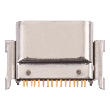 10 PCS Charging Port Connector for LG K50S LMX540HM, LM-X540, LM-X540BMW, LMX540BMW, For LG K50S