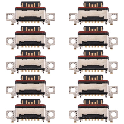 10 PCS Charging Port Connector for Xiaomi  Mi 11 Ultra  M2102K1G, M2102K1C
