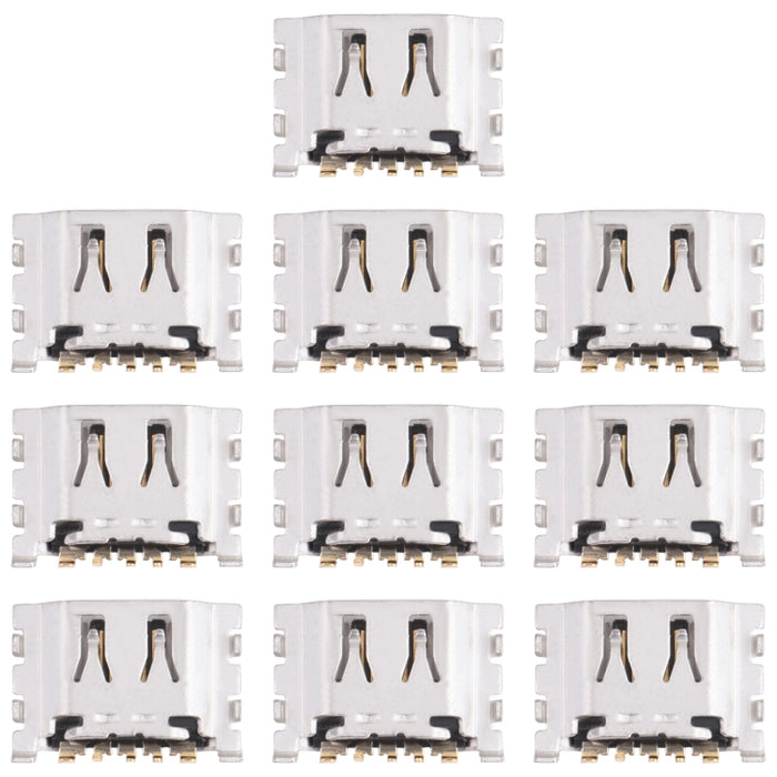 Für OPPO Realme X Lite / Realme 3 Pro RMX1851 10 Stück Ladeanschlussstecker, für OPPO Realme X Lite / Realme 3 Pro