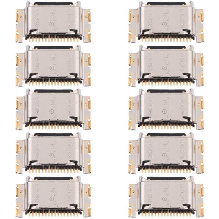 For OPPO Realme 6 Pro RMX2061, RMX2063 10pcs Charging Port Connector, For OPPO Realme 6 Pro