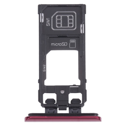 SIM Card Tray + SIM Card Tray / Micro SD Card Tray for Sony Xperia 5