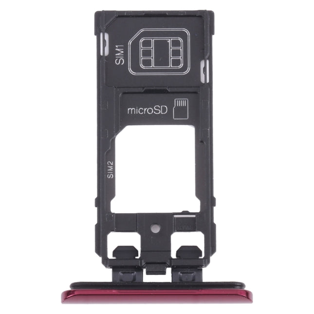 SIM Card Tray + SIM Card Tray / Micro SD Card Tray for Sony Xperia 5