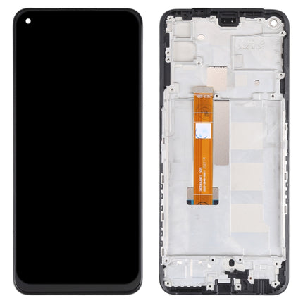 Original LCD Screen and Digitizer Full Assembly With Frame for OPPO Realme Q2 RMX2117