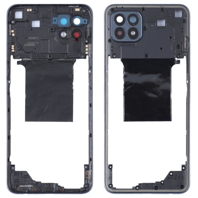 For OPPO Reno4 SE/A93 4G/OPPO Reno4 F/Reno4 Lite/F17 Pro PEAT00, PEAM00 Original Middle Frame Bezel Plate, For OPPO Reno4 SE