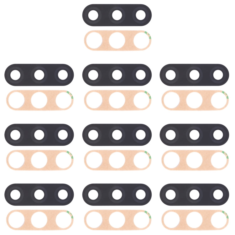 For Infinix S4 X626, X626B, X610B, X626B LTE 10pcs Back Camera Lens