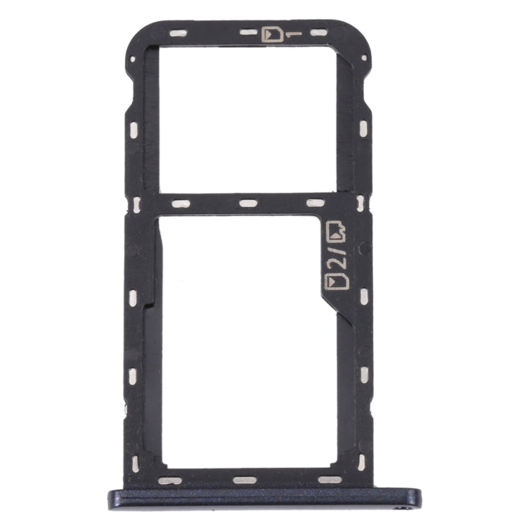 For ZTE Blade A52 SIM Card Tray + SIM Card Tray / Micro SD Card Tray