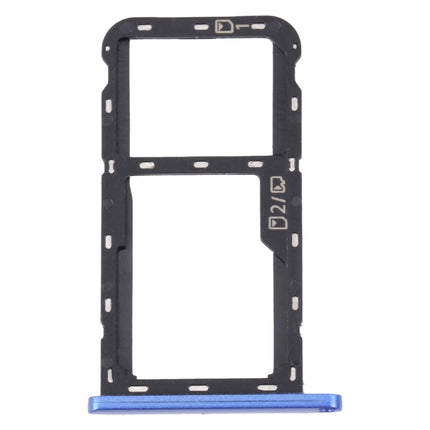 For ZTE Blade A52 SIM Card Tray + SIM Card Tray / Micro SD Card Tray, For ZTE Blade A52